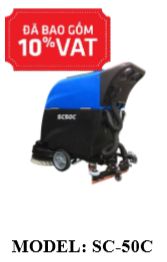 Điện áp/ Tần số : 220V/50Hz
Đường kính bàn chà : 510mm
Chiều rộng đầu hút : 510mm
Áp lực bàn chải : 30kg
Dung tích bình chứa nước bẩn : 40L
Trọng lượng thực : 103 kg
Động cơ hút nước : 220~ 230V/1000W
Tốc độ chà : 160 rpm/min
Khu vực làm sạch : 1750m2/h
Dung tích bình chứa nước sạch : 50L
Chiều dài dây điện : 15m
Độ ồn: 65dB
<