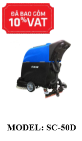 (Chạy bằng Bình Ắc Quy)Trọng lượng: 173kg
Điện áp : DC24V
Độ rộng hút nước :755mm
Kích thước bàn chải :510mm(20")
Motor đánh sàn: 500W
Công suất Motor hút nước: 500W
Tốc độ đánh sàn: 210r/Phút
Độ ồn : 65dB
Công suất làm việc :1750m²/h
Bình chứa nước sạch: 40L
Bình chứa nước bẩn : 50LPin : 12V
Thời gian làm việc của pin: 4h
Thời gian sạc pin: 8h
